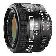 Nikon 50mm f/1.4D AF Nikkor Standard Telephoto Lens
