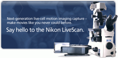 Nikon LiveScan SFC Swept Field Confocal Microscope