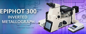 Nikon Epiphot 300 Inverted Metallograph Microscopes