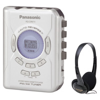 Panasonic RQ-CR07V Portable Radio/Cassette Player