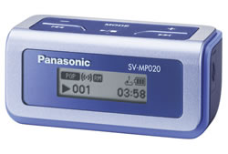 Panasonic SV-MP020W/MP020A MP3 Player