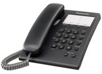 Panasonic KX-TS550W/TS550B Corded Phone