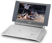 Toshiba SD-P2500 Diagonal Widescreen Portable DVD-Video Player