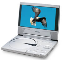 Toshiba SD-P2000 Diagonal Widescreen Portable DVD-Video Player