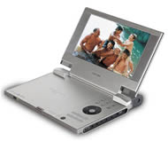 Toshiba SD-P1850 Diagonal Widescreen DivX Home Theater Certified Portable DVD Player
