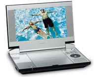 Toshiba SD-P2800 Diagonal Widescreen Portable DVD Player
