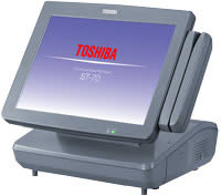 Toshiba TEC ST-70 POS Touch Screen Terminal