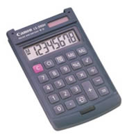 Canon LS-390H Handheld Displays Calculator