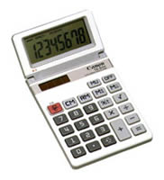 Canon TS-84H Handheld Displays Calculator