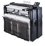 Kyocera KM-4850w Wide Format Imaging System Printer