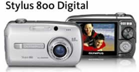 Olympus Stylus 800 Digital Camera
