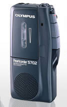 Olympus Pearlcorder S702 Microcassette Recorder
