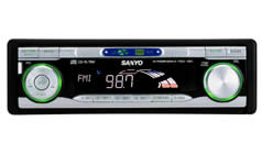 Sanyo FXCD-1350 In-Dash AM/FM/CD Player/Cassette Receiver