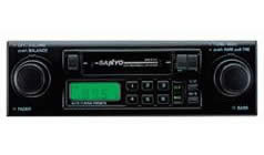 Sanyo MAR-B1021 Dual Shaft In-Dash AM-FM-Auto-Reverse Cassette