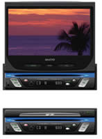 Sanyo ECD-T1780DV In-Dash DVD Player Motorized Touch Screen