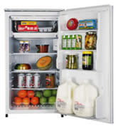 Sanyo SR-4310W Counter-High Refrigerator with Crisper