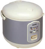 Sanyo ECJ-N55W/F 5.5-Cup Electronic Rice Cooker & Steamer