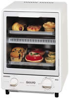 Sanyo SK-7W Space Saving Two Level Super Toasty Oven