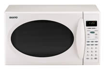 Sanyo EM-S5002W Mid-Size Microwave Oven