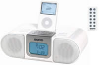 Sanyo DMP-P6WH iPod Media System