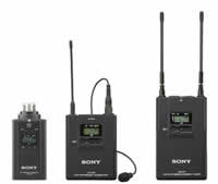 Sony UWPV6/3032 Lav Mic Bodypack TX Plug-on TX and Portable RX Wireless System