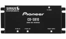 Pioneer CD-SB10 Sirius Bus Interface