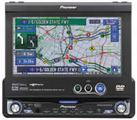 Pioneer AVIC-N2 In-Dash DVD Multimedia AV Navigation Receiver