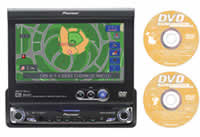 Pioneer AVIC-N1 In-Dash DVD Multimedia AV Navigation Receiver