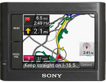 Sony NV-U44 Portable Satellite Navigation System
