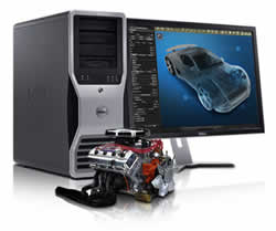 Dell Precision T5400 Workstation Desktop PC