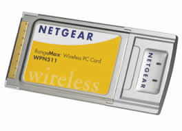 Netgear WPN511 RangeMax Wireless PC Card
