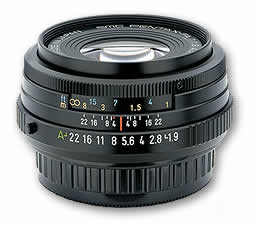 Pentax FA 43mm Limited Lens