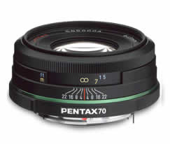 Pentax DA 70mm Limited Lens