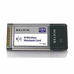 Belkin F5D8013 N Wireless Notebook Card