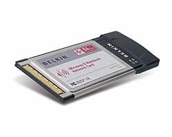 Belkin F5D7010 Wireless G Notebook Card