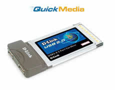 D-Link DUB-C2 High Speed USB 2.0 2-Port Notebook Adapter
