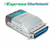 D-Link DP-301P+ Fast Ethernet Print Server