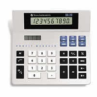 Texas Instruments BA 20 Profit Manager Financial Calculator