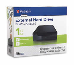 Verbatim 1TB FireWire/USB Desktop Hard Drive