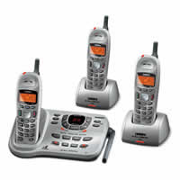 Uniden DCT738-3T 2.4 GHz Digital Cordless Phone