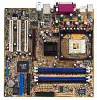 Asus P4R800-VM ATI Radeon 9100 IGP Motherboard