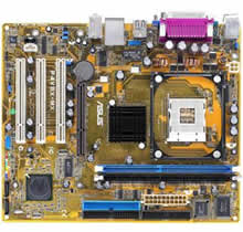 Asus P4V8X-MX VIA P4M800 Motherboard