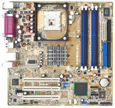 Asus P4P800-MX Intel 865GV Motherboard