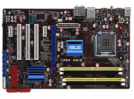 Asus P5Q SE/R Intel P45 Motherboard