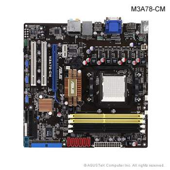 Asus M3A78-CM Motherboard