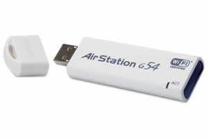 Buffalo WLI-U2-KG54-AI Wireless-G Keychain USB 2.0 Adapter