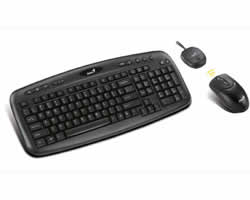 Genius KB 600 Wireless Keyboard Mouse Desktop Kit