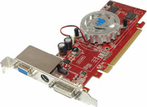 HIS H155F256E-R X1550 PCIe Video Card