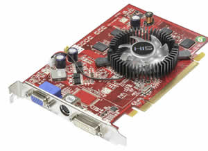 HIS H155F256-R X1550 PCIe Video Card