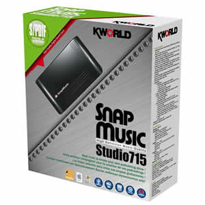 Kworld SnapMusic Studio 715 Audio Capture